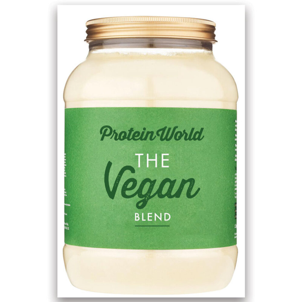 프로틴월드 비건 슬렌더 블렌드 바닐라 개 40g Protein World Vegan Slender Blend Vanilla Sachet 40g