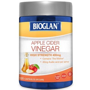 바이오글란 Bioglan Apple Cider Vinegar 120 Capsules