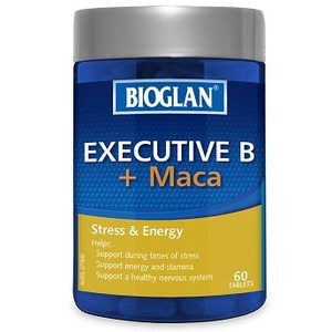 바이오글란 Bioglan Executive B Plus Maca 60 Tablets