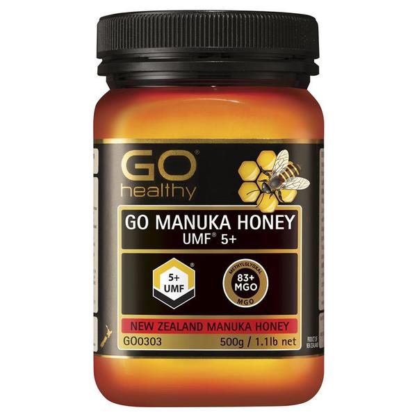 고헬씨 마누카 허니 UMF 5+ MGO 80+ 500gm GO Healthy Manuka Honey UMF 5+ (MGO 80+) 500gm (Not For Sale In WA)