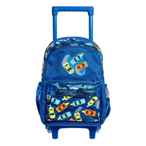 스미글 월 주니어 백팩 트로일리 위드 라이트 업 휠즈 로얄 블루, Whirl Junior Backpack Trolley With Light Up Wheels ROYAL BLUE 442951