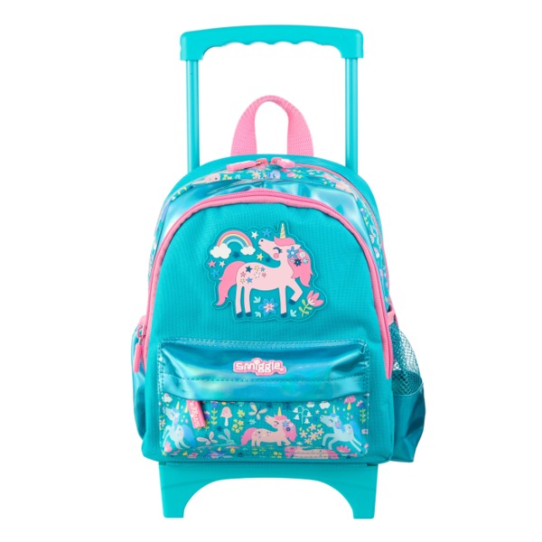 스미글 톱시 티니 타이니 트로일리 백팩 위드 휠즈 아쿠아 443406, Topsy Teeny Tiny Trolley Backpack With Wheels AQUA 443406