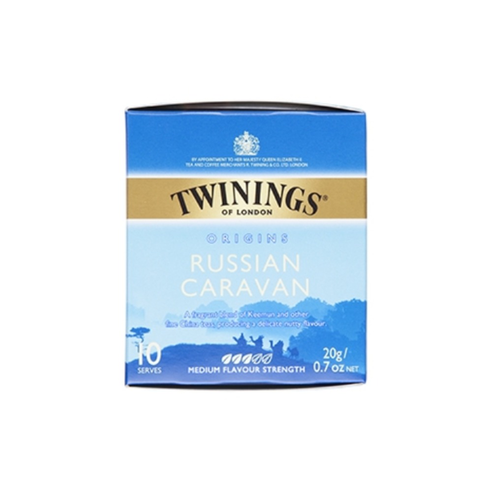 트와이닝스 러시안 카라밴 티 배그 10 팩 20g, Twinings Russian Caravan Tea Bags 10 Pack 20g