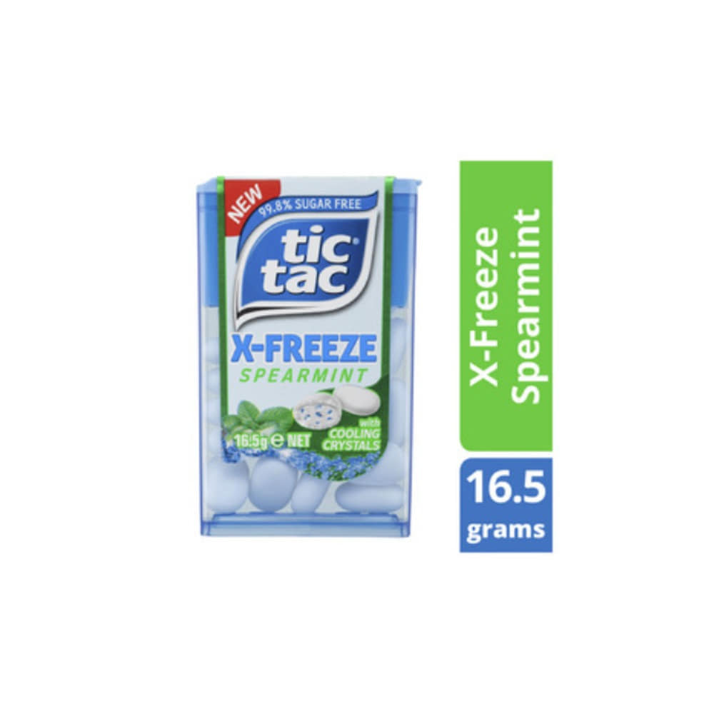 틱 택 엑스-프리즈 민트 스피어민트 16.5g, Tic Tac X-Freeze Mints Spearmint 16.5g