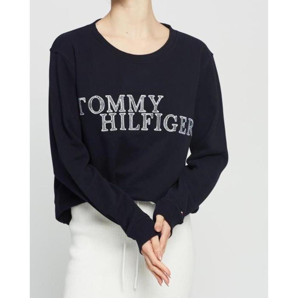 Tommy Hilfiger Christa Relaxed Crew Sweatshirt TO336AA74CLL