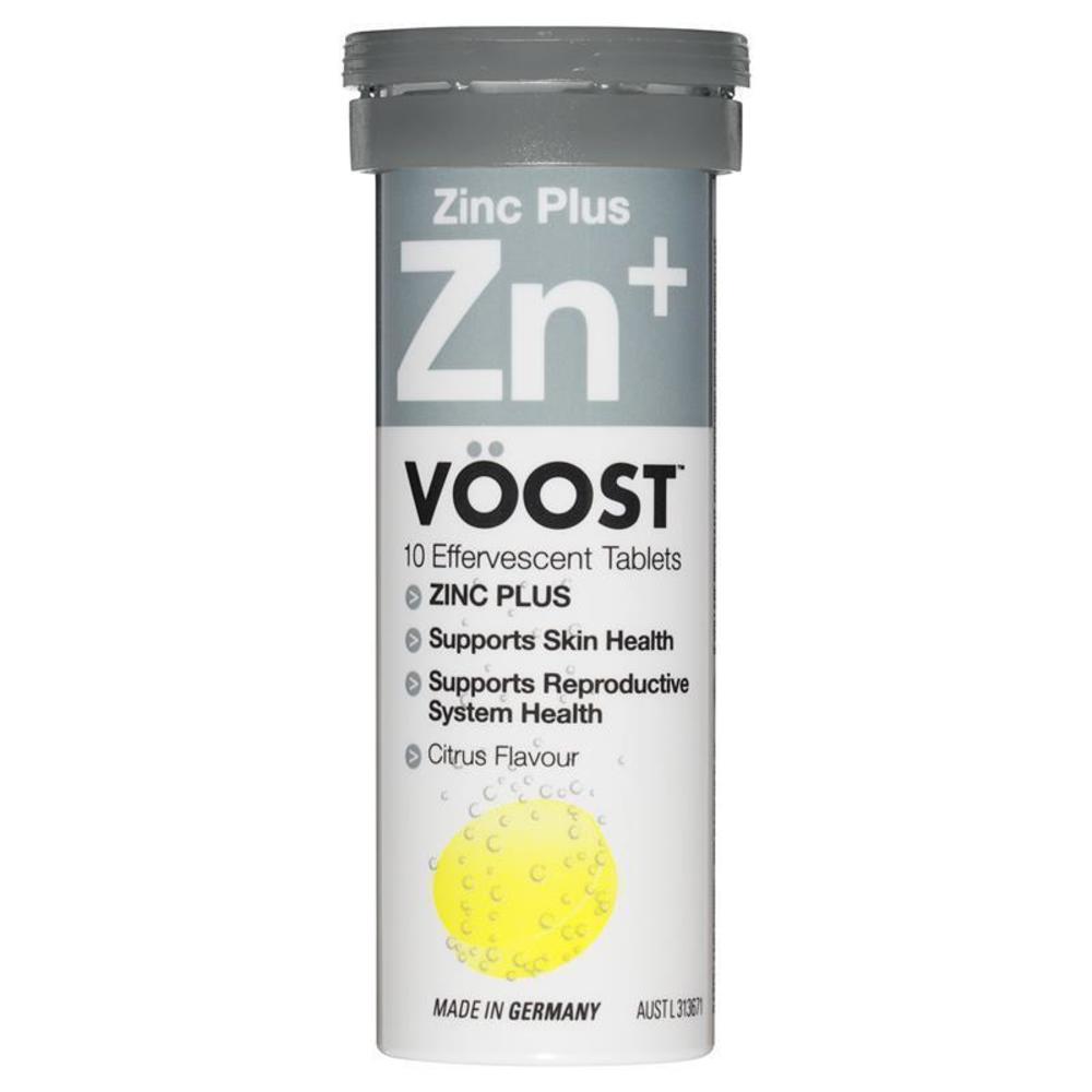 부스트 아연 기포성 10타블렛 Voost Zinc Effervescent 10 Tablets