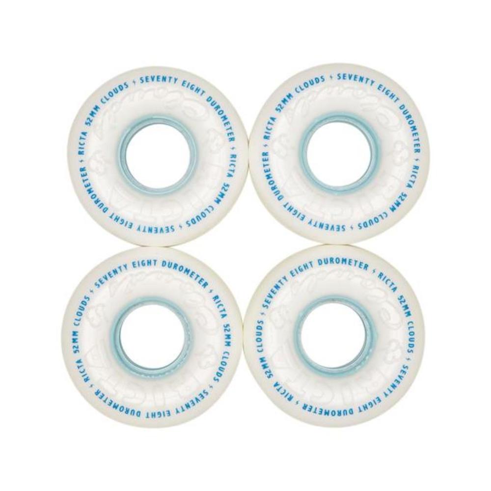 RICTA 52Mm Clouds Wheels WHITE-BOARDSPORTS-SKATE-RICTA-ACCESSORIES-S-RICT16