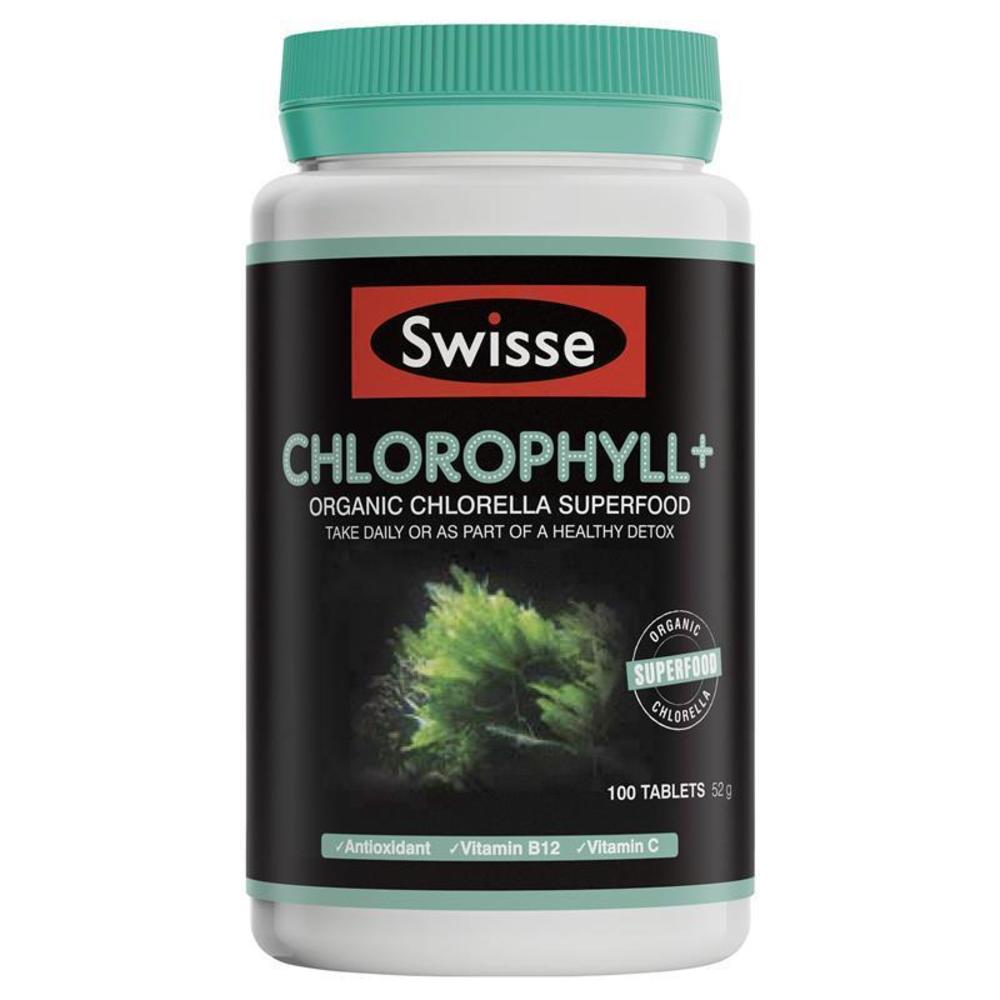 스위스 클로로필+ 100 타블렛 Swisse Chlorophyll+ 100 Tablets