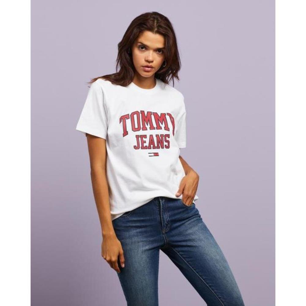 Tommy Jeans Collegiate Logo Tee TO554AA49DMW