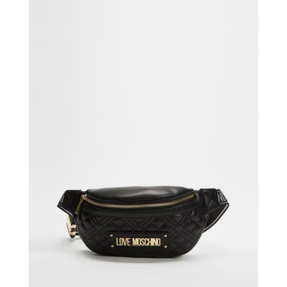 LOVE MOSCHINO New Shiny Quilted Waist Bag LO854AC50WIN