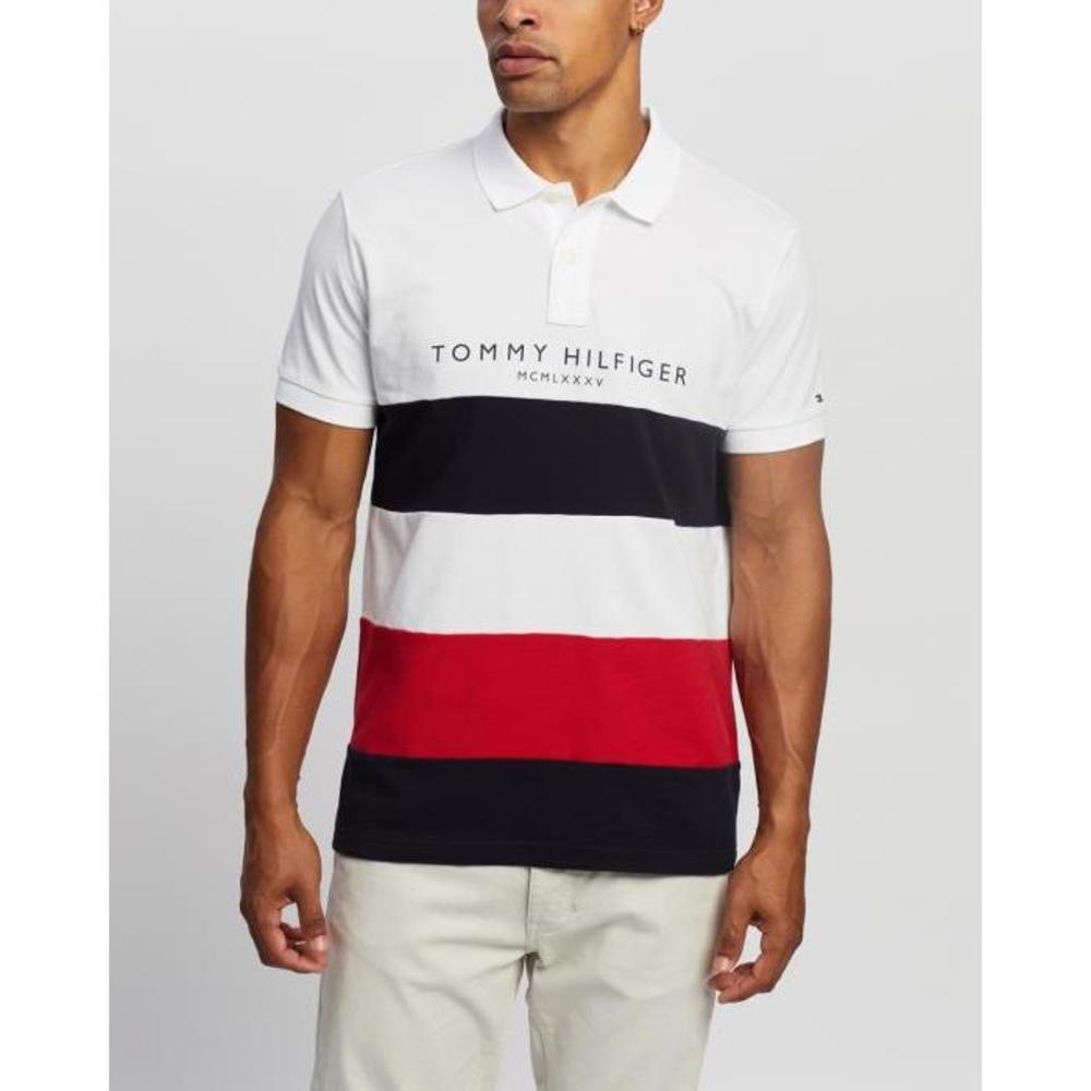 Tommy Hilfiger WCC Branded Colourblock Polo TO336AA75EXG