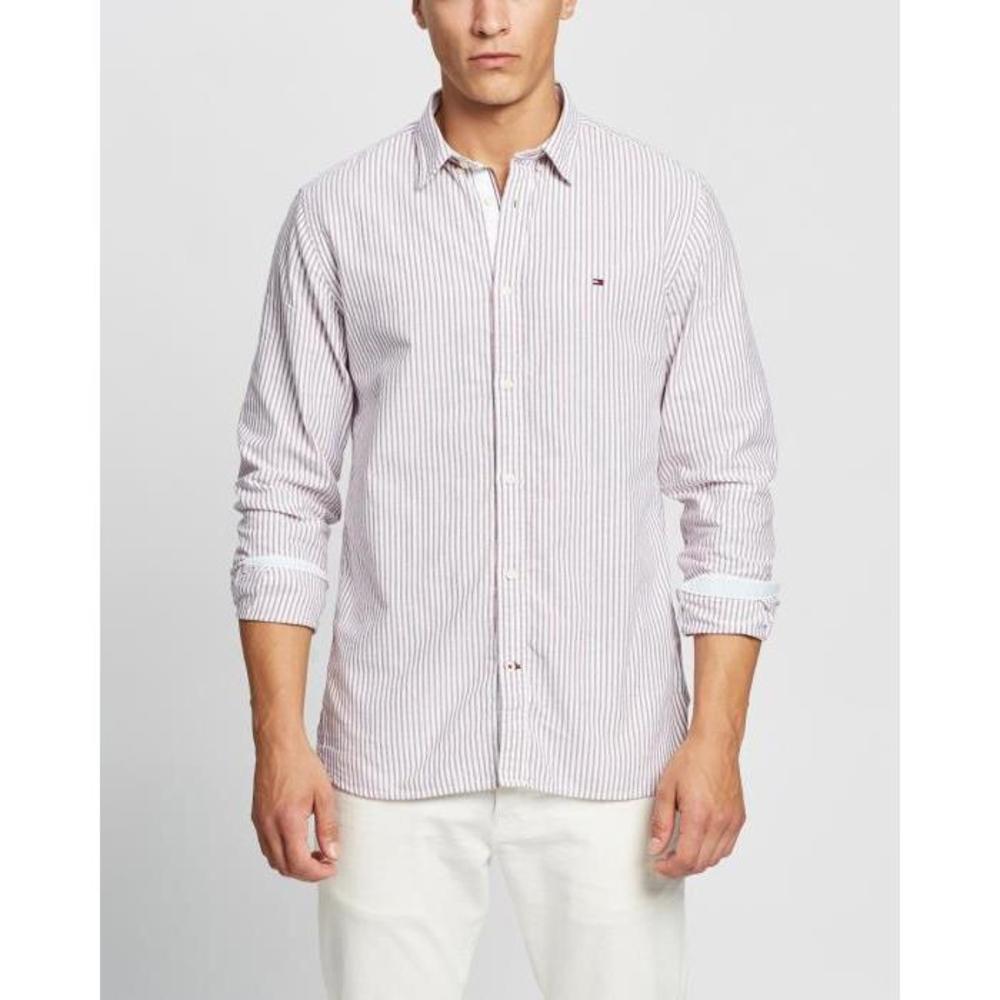 Tommy Hilfiger Organic Oxford Stripe Shirt TO336AA98LDP