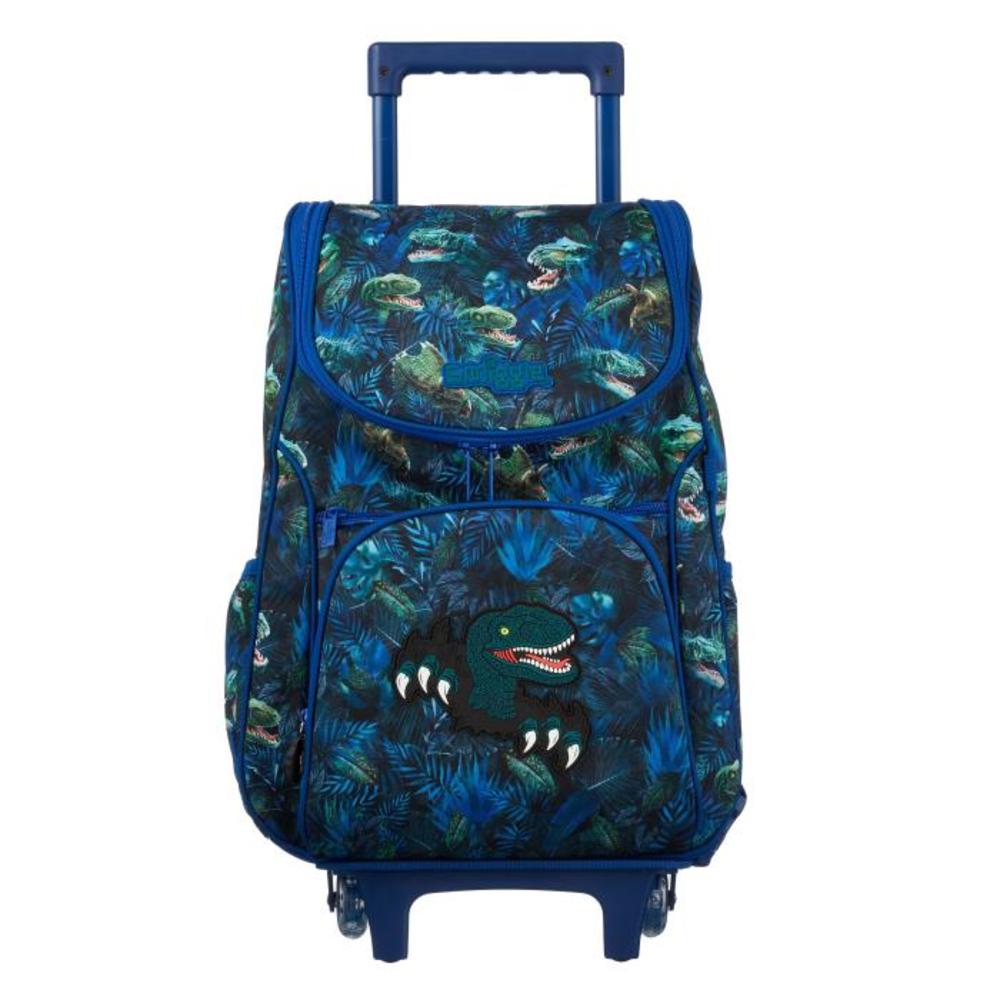 Galaxy Access Trolley Backpack With Light Up Wheels DINO 270177