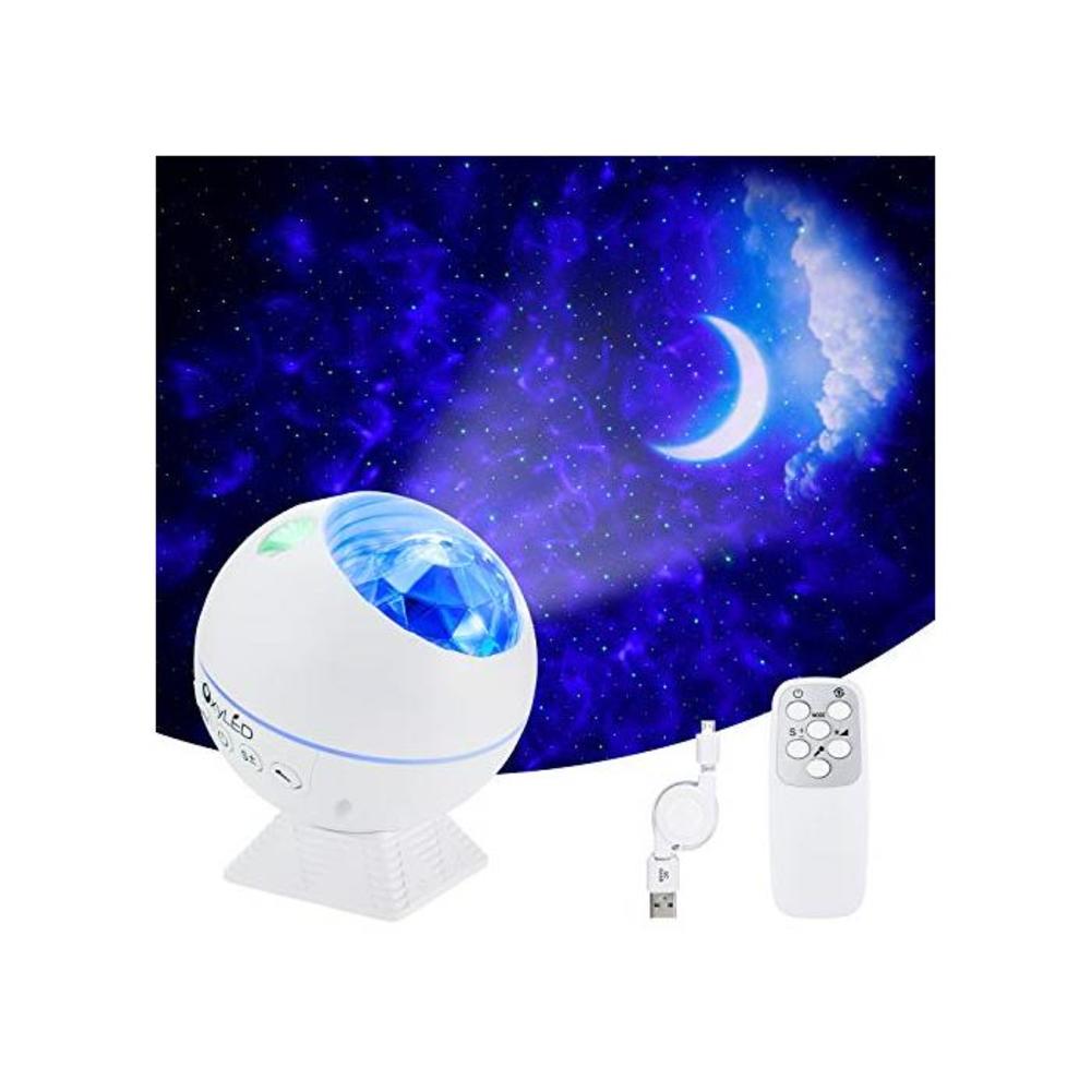 Star Projector, Galaxy Projector with Led Nebula Cloud, OxyLED 15 Lighting Effects Night Light with Remote Control for Bedroom, Game Room, Home Theater, Ceiling, Party, Birthday Gi B08HVH48DF