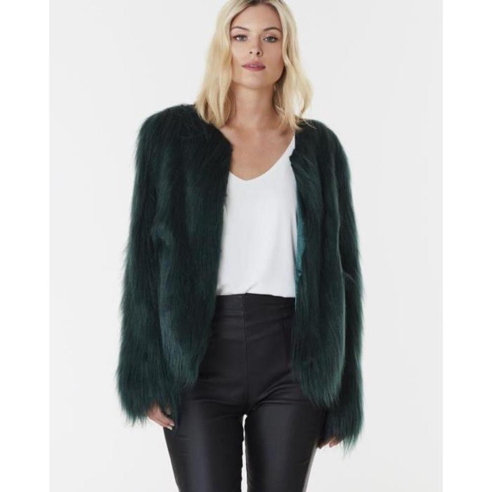 Everly Collective Marmont Faux Fur Jacket EV258AA59YNO