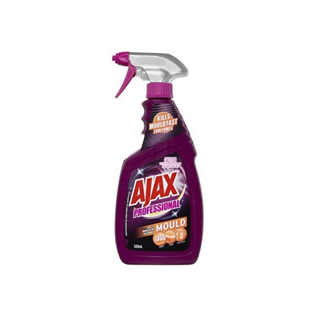 Ajax Professional Mould Remover Low Fumes Household Grade Cleaner Trigger Surface Spray Made in Australia 500mL B0778MQ4NM