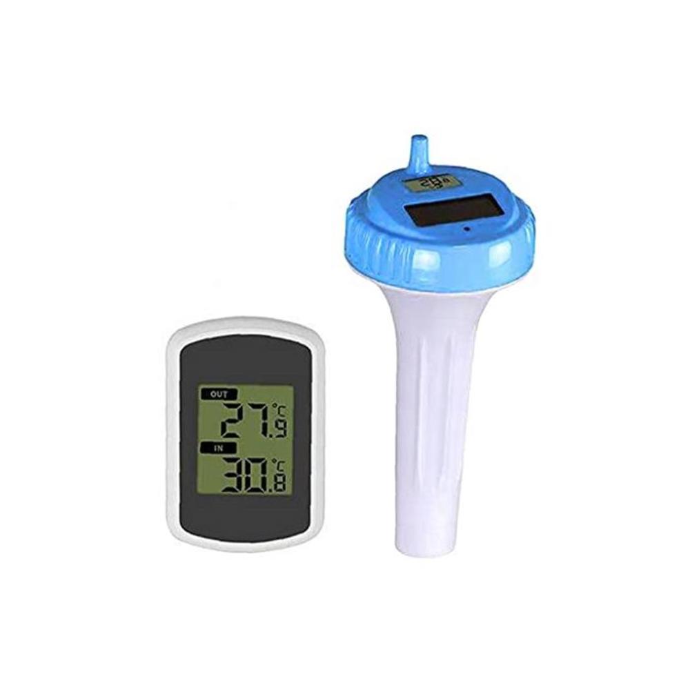 Swimming Pool Thermometer Wireless Digital Floating Solar Powered Temperature Sensor B09B7C4R3V