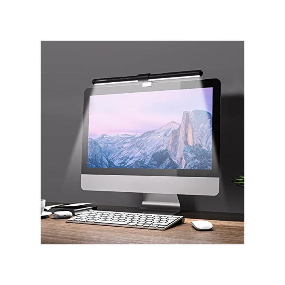 Computer Monitor Lamp, GlobaLink 40cm Auto-Dimming &amp; Stepless-Dimming with Touch Control, LED USB Screen Monitor Light Bar, No Glare Screen E-Reading Desk Lamp, Home Office Lamp Su B08DHWZNRC