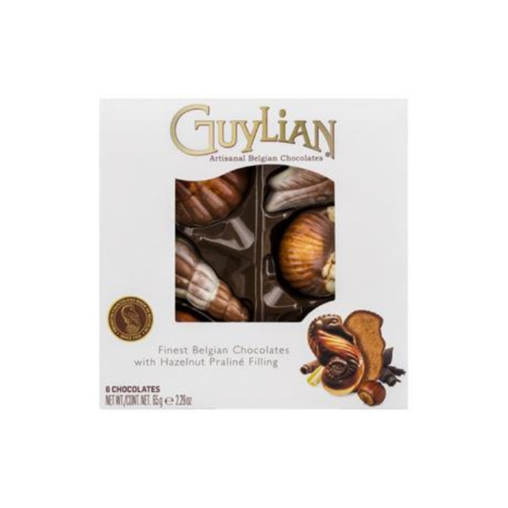 가이리언 벨기안 초코렛 씨 쉘 6 팩, Guylian Belgian Chocolate Sea Shells 6 pack