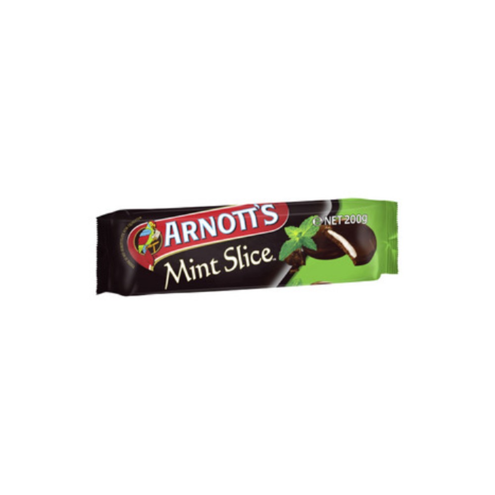 아노츠 민트 슬라이스 초코렛 비스킷 200g, Arnotts Mint Slice Chocolate Biscuits 200g