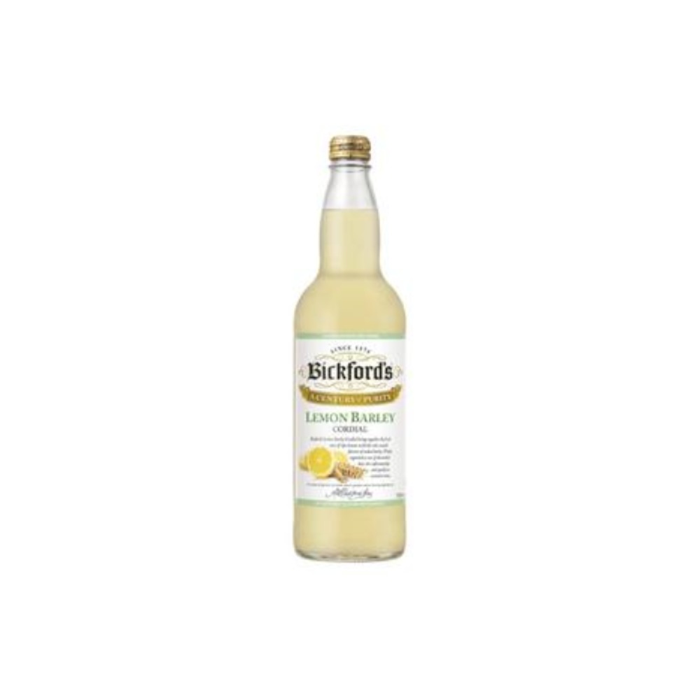 빅포즈 레몬 발리 코디얼 750ml, Bickfords Lemon Barley Cordial 750mL