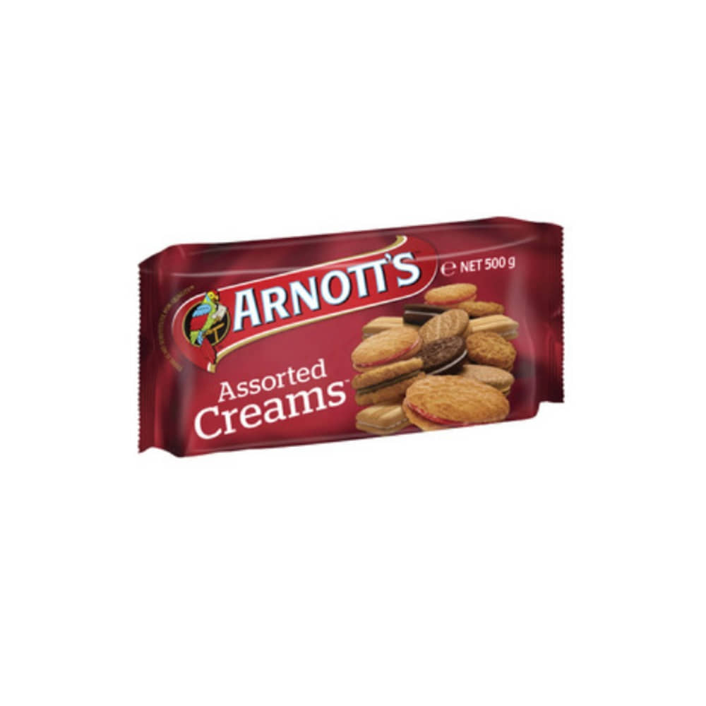 아노츠 어쏘티트 크림 비스킷 500g, Arnotts Assorted Creams Biscuits 500g
