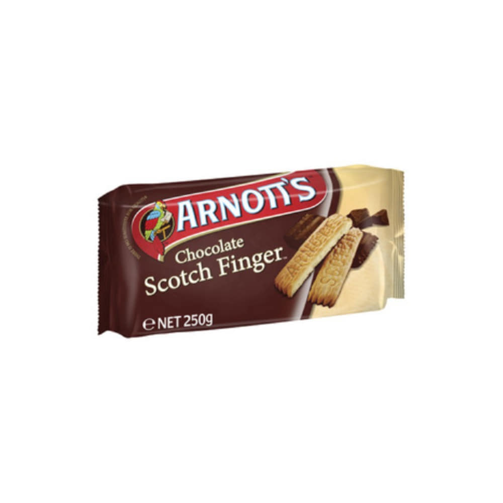 아노츠 초코렛 코티드 스카치 핑거 비스킷 250g, Arnotts Chocolate Coated Scotch Finger Biscuits 250g