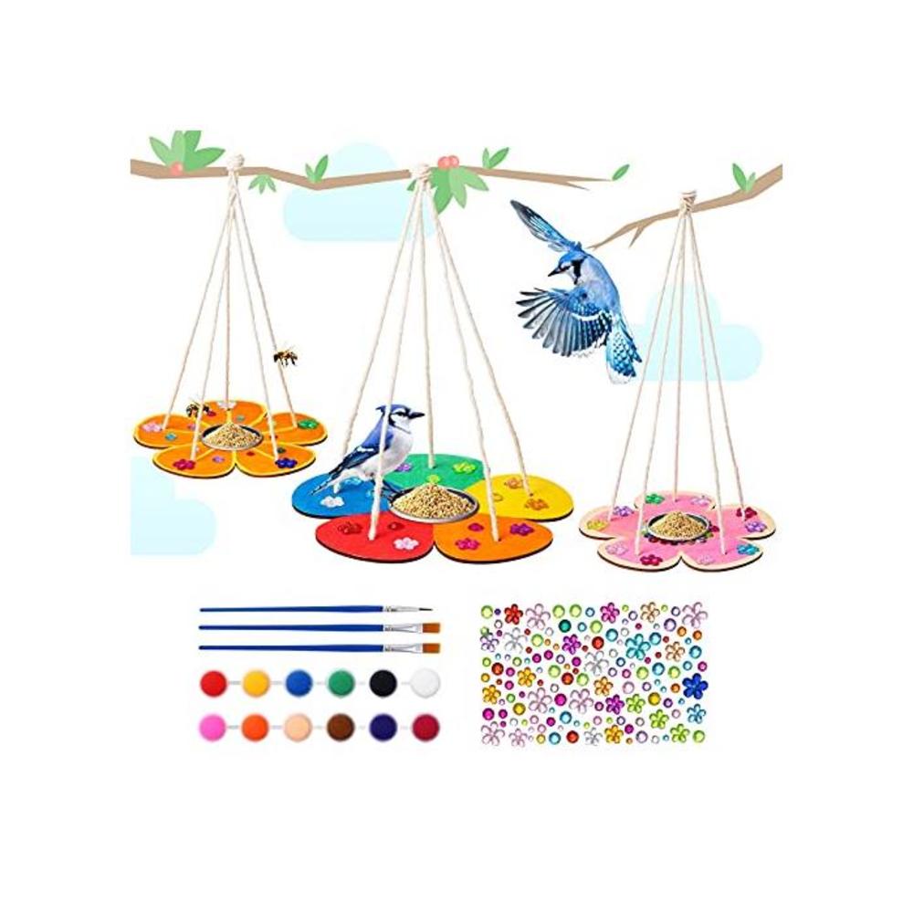 Bird Feeders for Kids Arts and Crafts Kit DIY Kids Crafts STEM Learning Outdoor Activities Crafts for Boys and Girls for 3 4 5 6 7 8 B096M9YT83