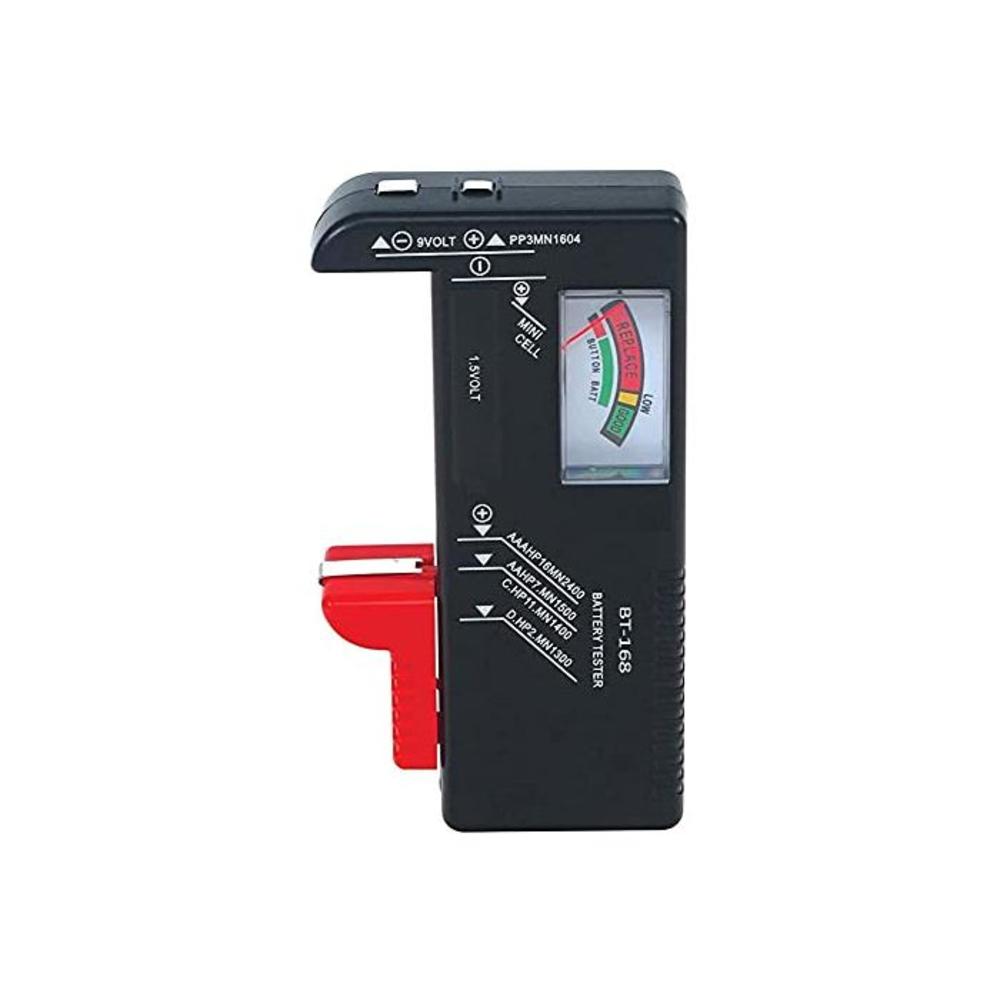 Haobase Battery Tester, Universal Battery Checker for AA AAA C D 9V 1.5V Button Cell Batteries B07SG2N276