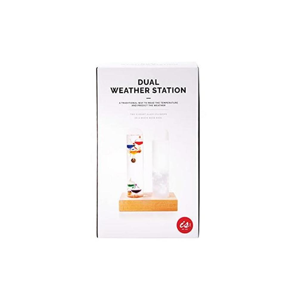 Is Gift Dual Weather Station, Natural, Medium B0867G5T81