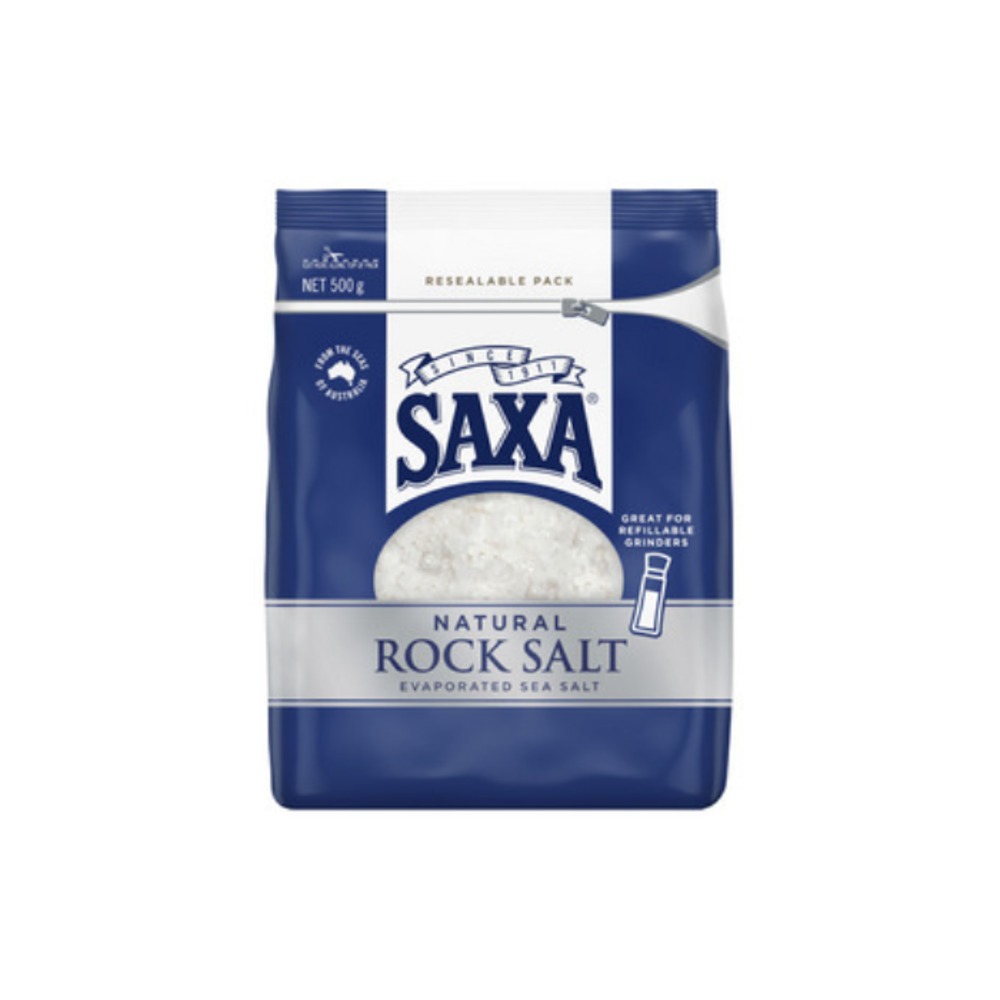 색사 내추럴 록 솔트 500g, Saxa Natural Rock Salt 500g