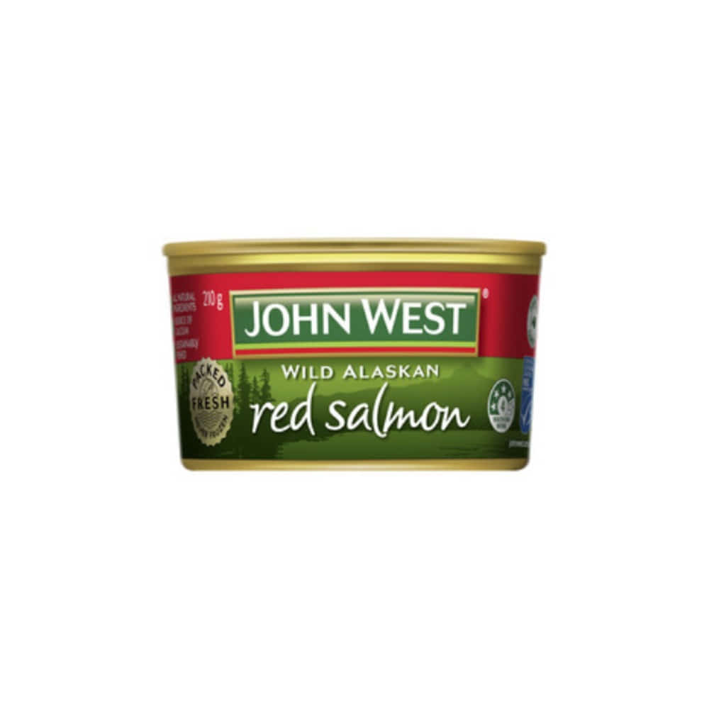존 웨스트 와일드 알래스칸 레드 살몬 210g, John West Wild Alaskan Red Salmon 210g