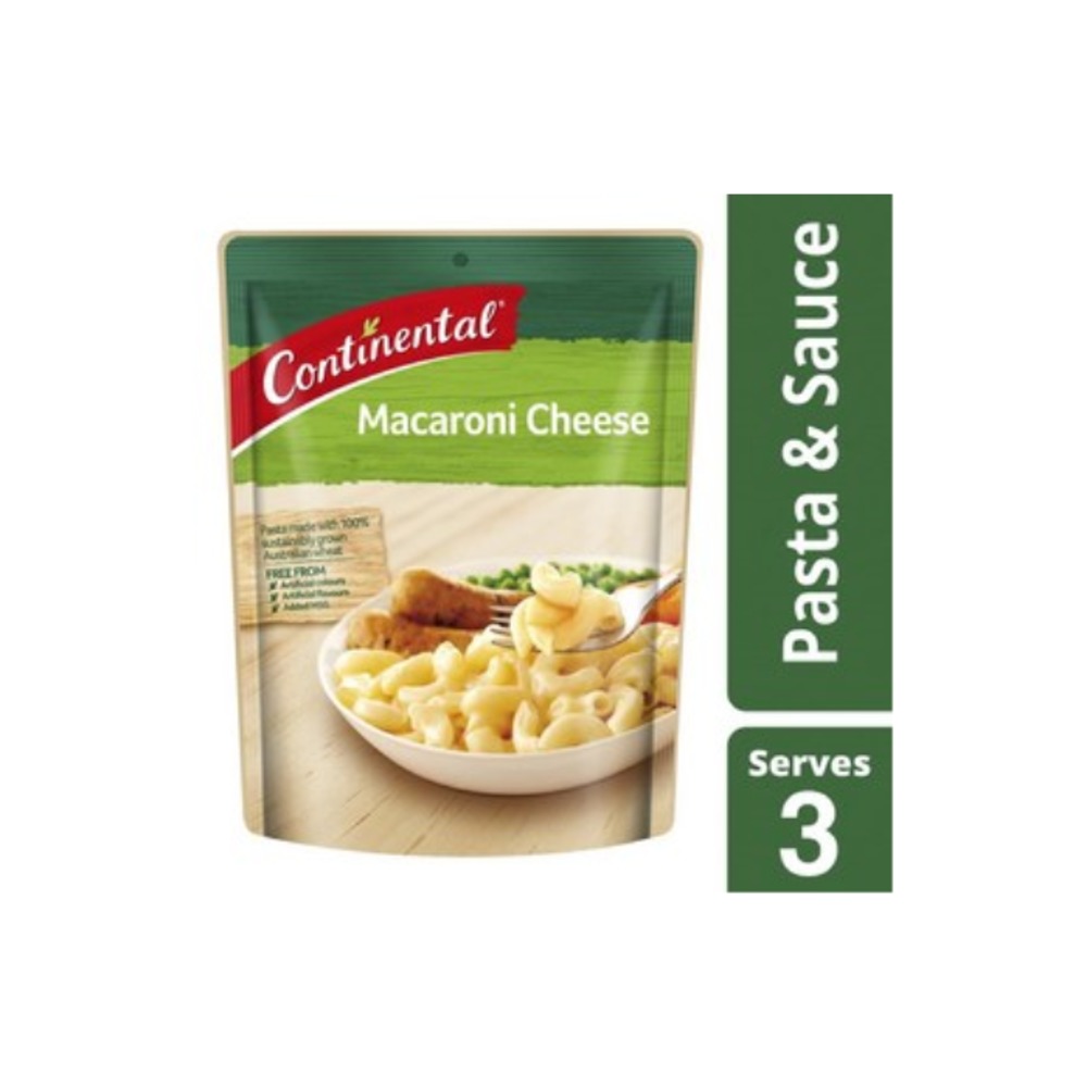 콘티넨탈 마카로니 치즈 파스타 &amp; 소스 서브 3 105g, Continental Macaroni Cheese Pasta &amp; Sauce Serves 3 105g