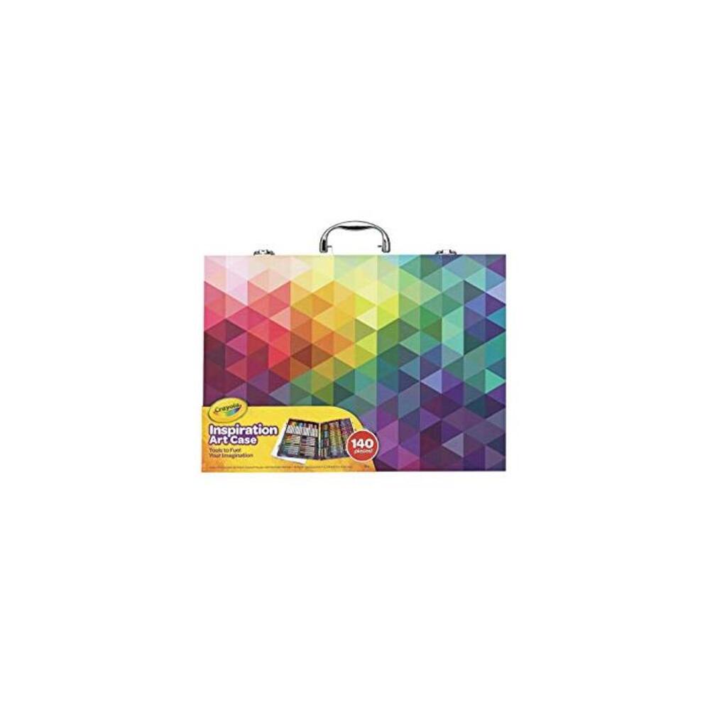 CRAYOLA 04 1999 Inspiration Art Case: 140 Pieces, Deluxe Set with Crayons, Pencils, Markers and Paper in a Portable Storage Case, Great Boys and Girls, Our Art &amp; Craft Colouring Se B07XNWRZKP