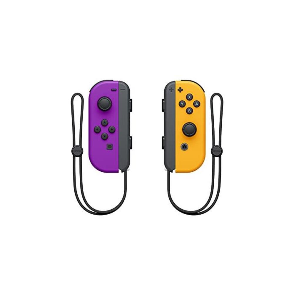 Nintendo Switch Joy-Con Controller Pair [Purple/Neon Orange] B07VGY2LWT