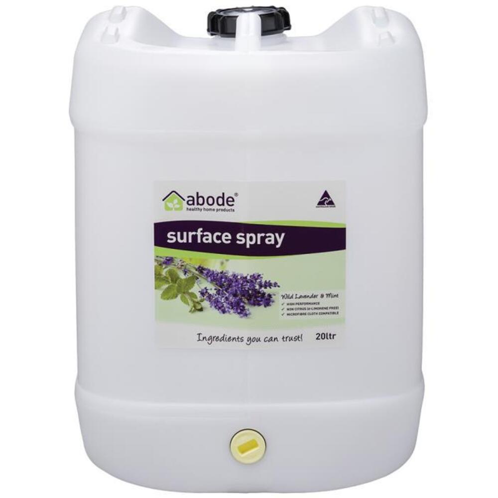 Abode Surface Spray Wild Lavender &amp; Mint Drum with Tap 20L
