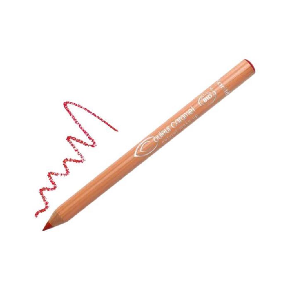 Couleur Caramel Organic Eye &amp; Lip Pencil Red (07)