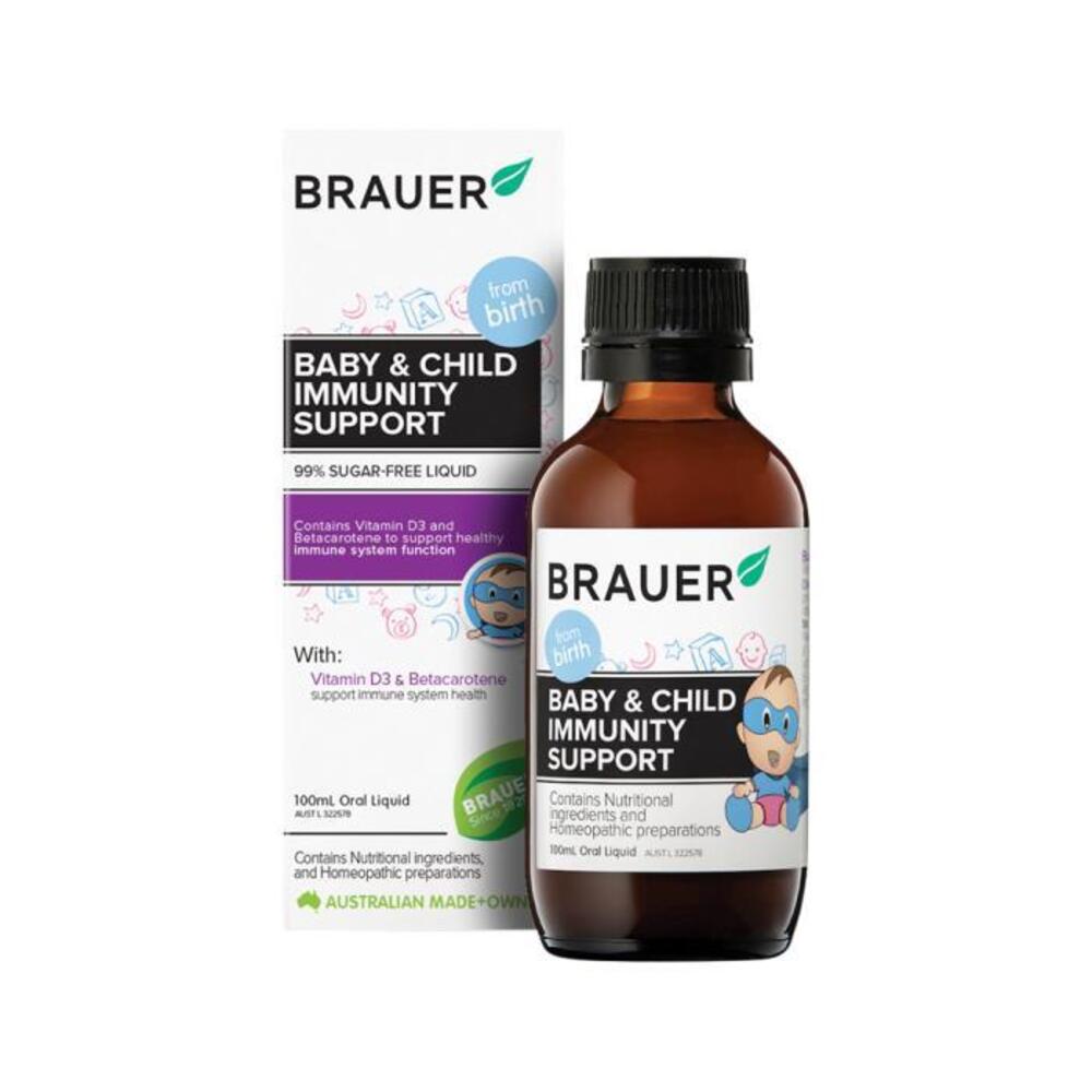 Brauer Baby &amp; Child Immunity Support Oral Liquid 100ml