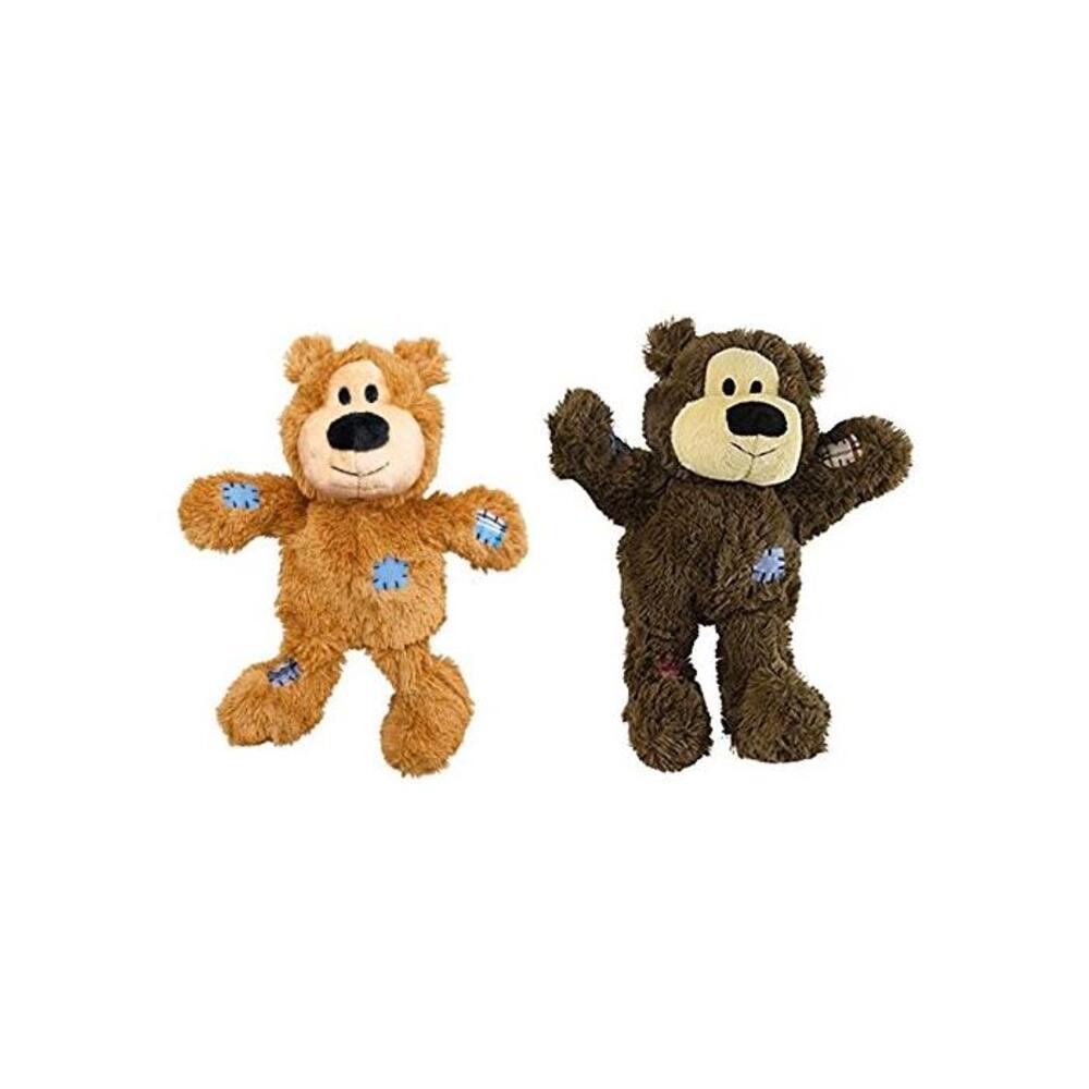 KONG Wild Knots Bears Durable Dog Toys Small/Med Size:Pack of 2 B00UERC68I