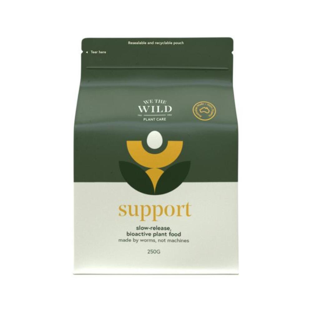 We The Wild Plant Care Organic Support (Slow Release Bio Active Plant Food) 250g