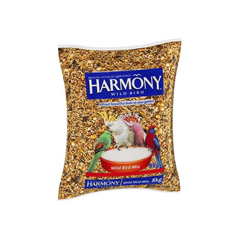 HARMONY Wild Bird Seed Mix 8 kg, One Size B07D32JNJD
