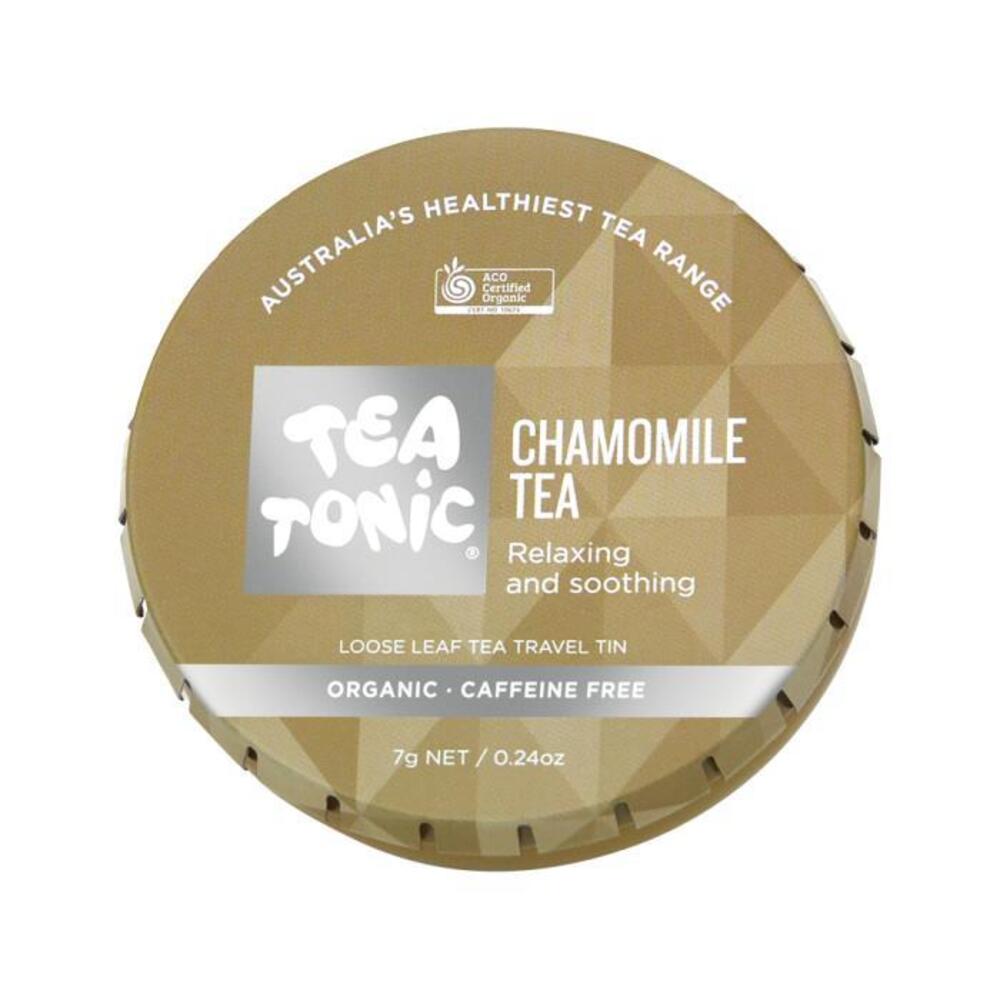 Tea Tonic Organic Chamomile Tea Travel Tin 7g