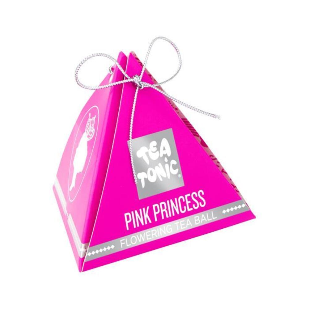 Tea Tonic Pyramid Flowering Tea Ball Pink Princess