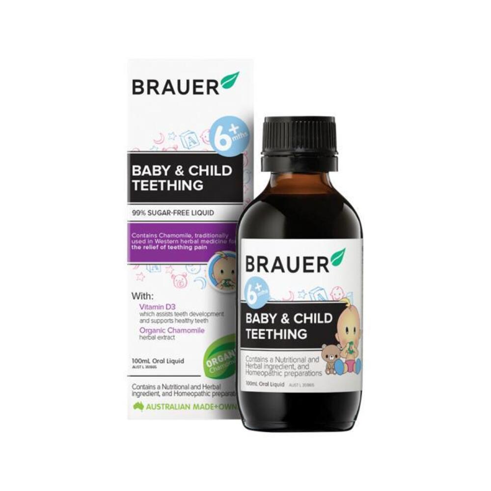 Brauer Baby &amp; Child Teething Oral Liquid 100ml